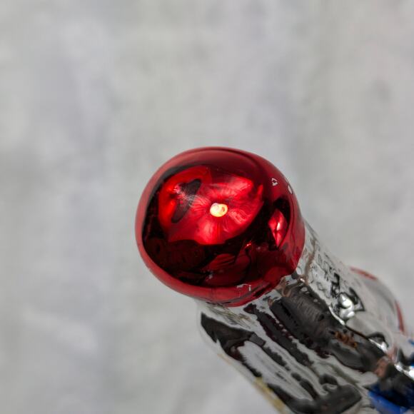 Vtg Nutcracker Toy Soldier Ornament Molded Mercury Glass Christmas Mouth Blown - Picture 5 of 13